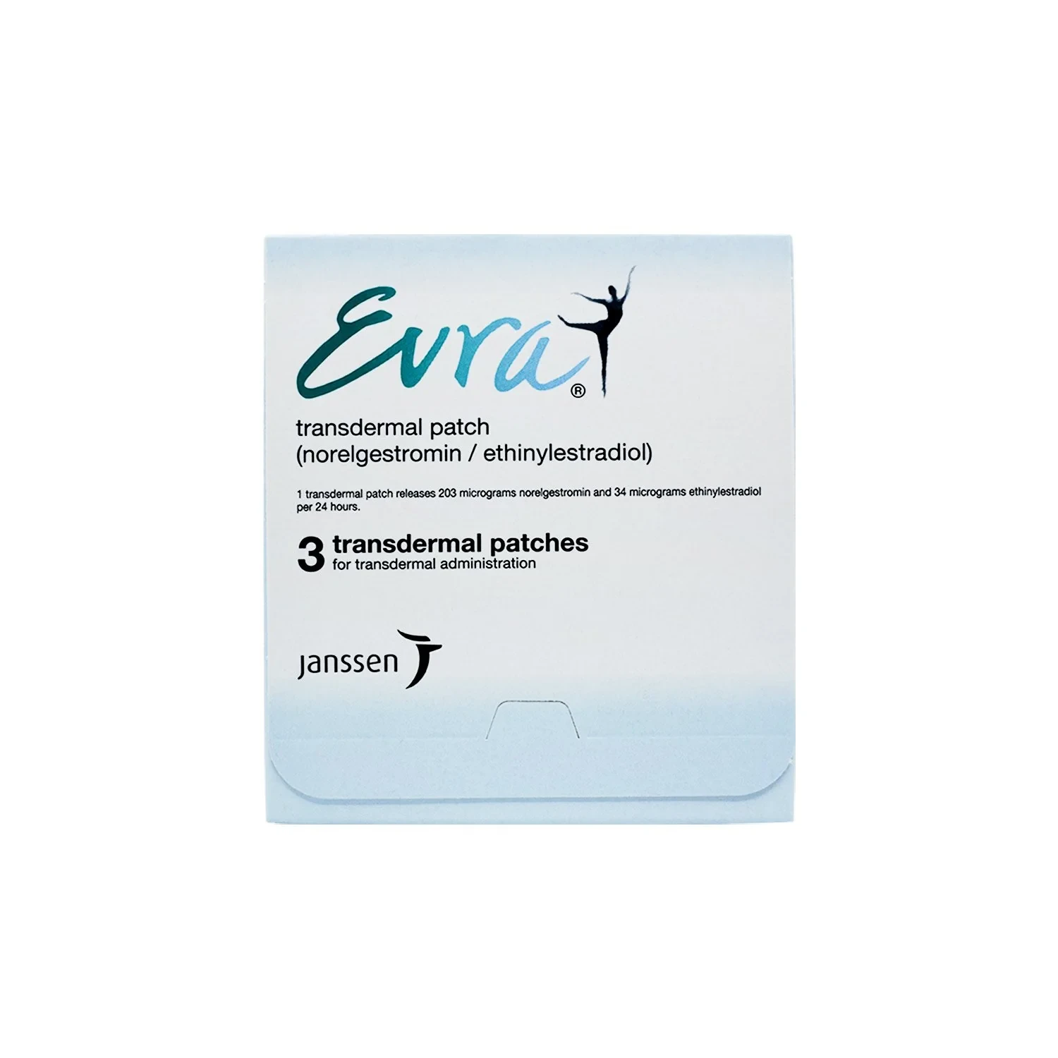 EVRA CONTRACEPTIVE TRANSDERMAL PATCHES 3'S