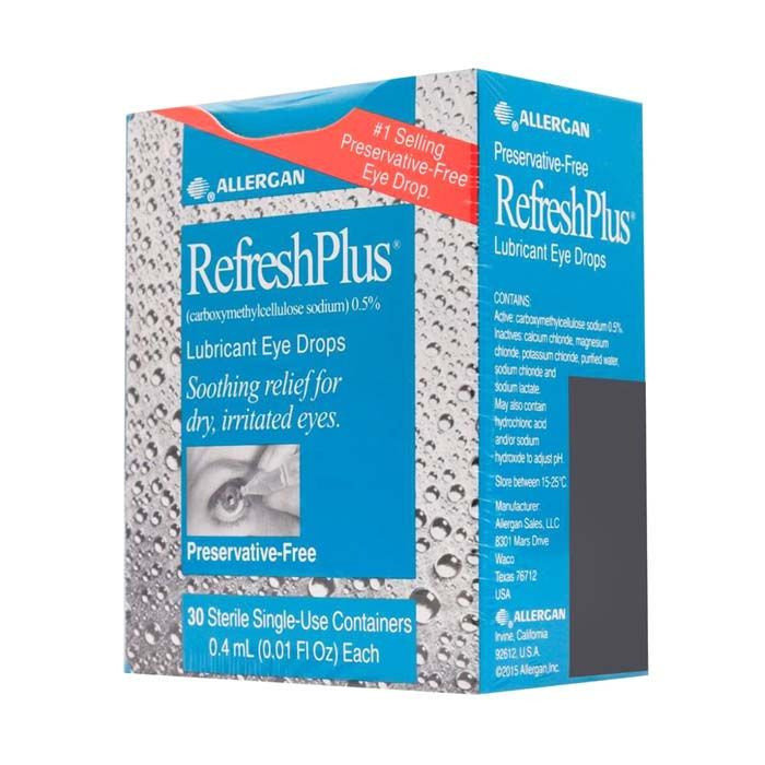 REFRESH PLUS EYE DROPS  0.5 %