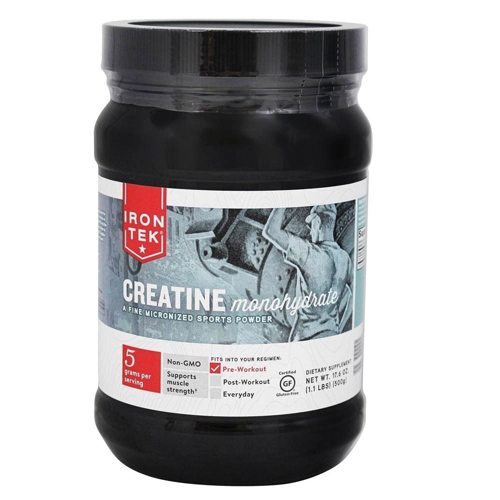 IRON TEK CREATINE MONOHYDRATE POWDER 500 G