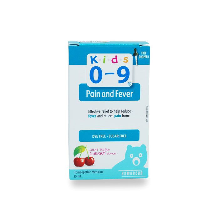 Kids 0-9 Pain and Fever 25 ml