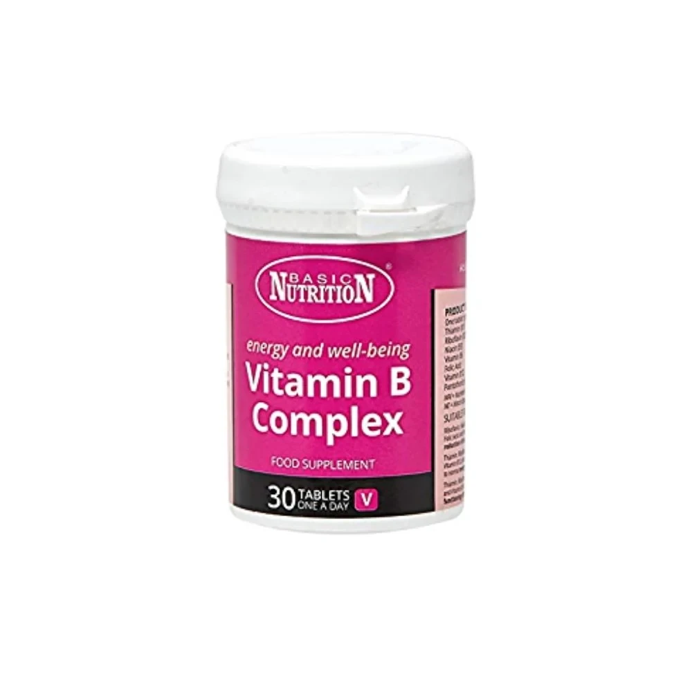 Basic Nutrition Vitamin B Complex Tablets 30'S