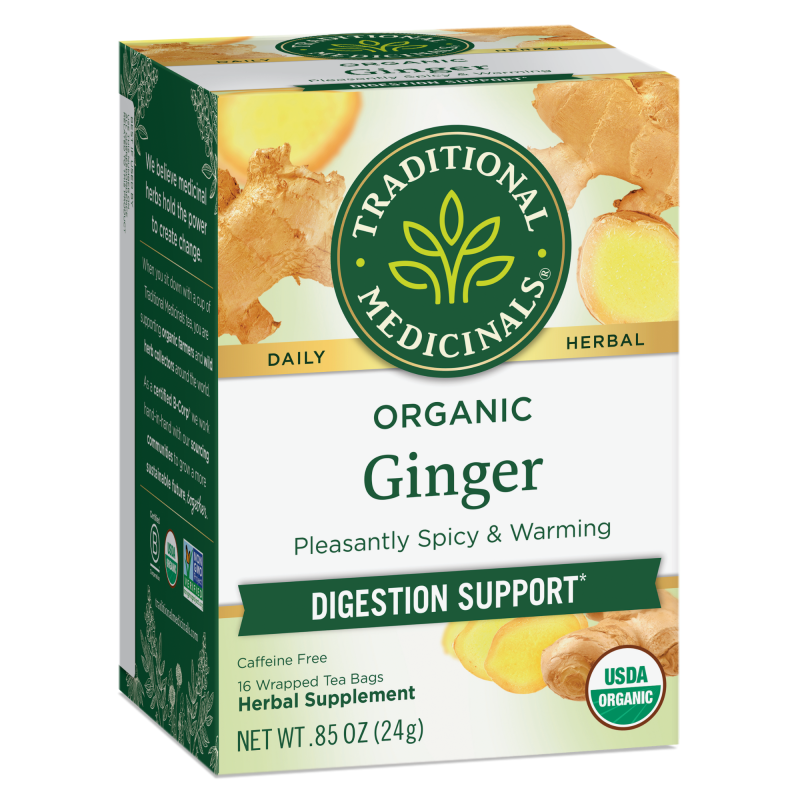 Traditional Medicinals Ginger 16 Tea Bags