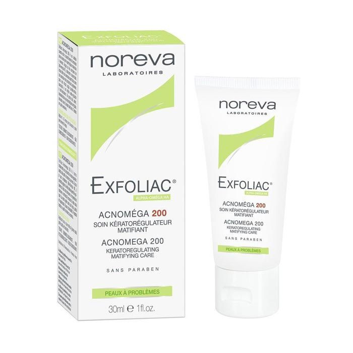 Noreva 30ml Exfoliac Acnomega 200 Matifying Care