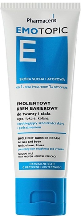 Pharmaceris E EmoTopic Emollient Barrier Cream For Face And Body 75 ml