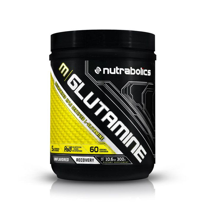 Nutrabolics 300 g Glutamine Unflavored