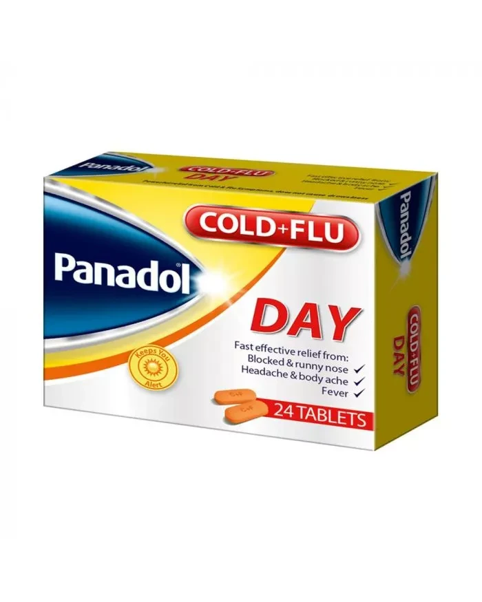 Panadol Cold+Flu Day Caplets 24'S