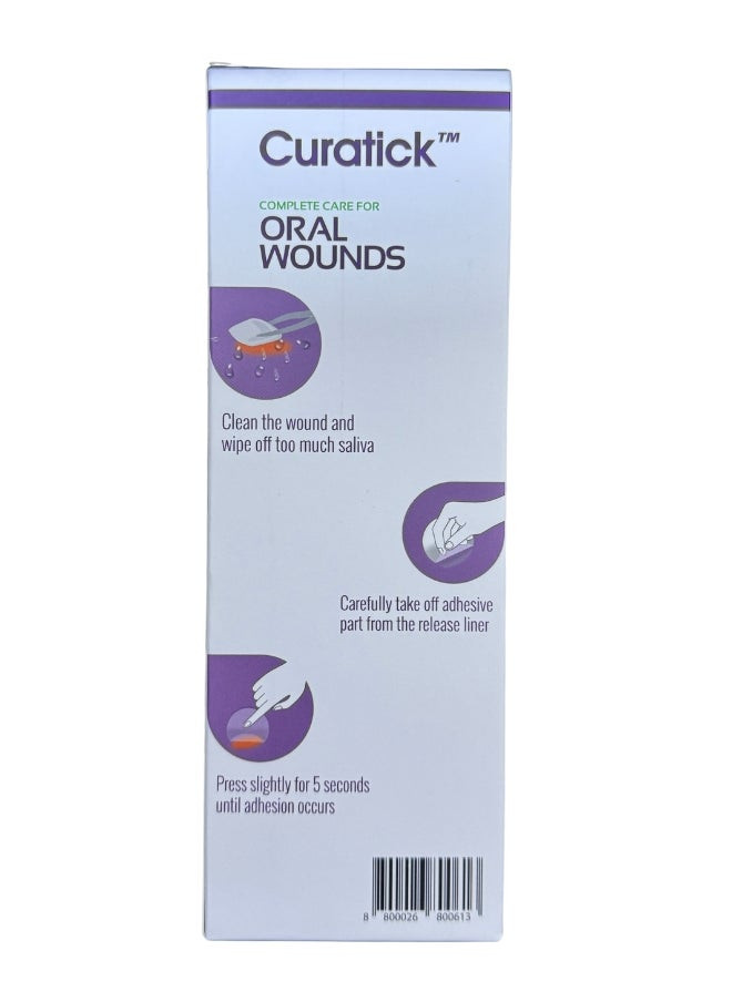 Curatick Oral Wound 6'S Dressing