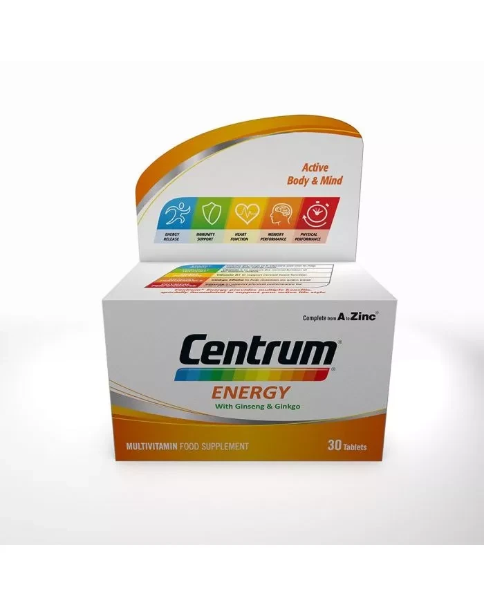 Centrum Energy Tablets 30's