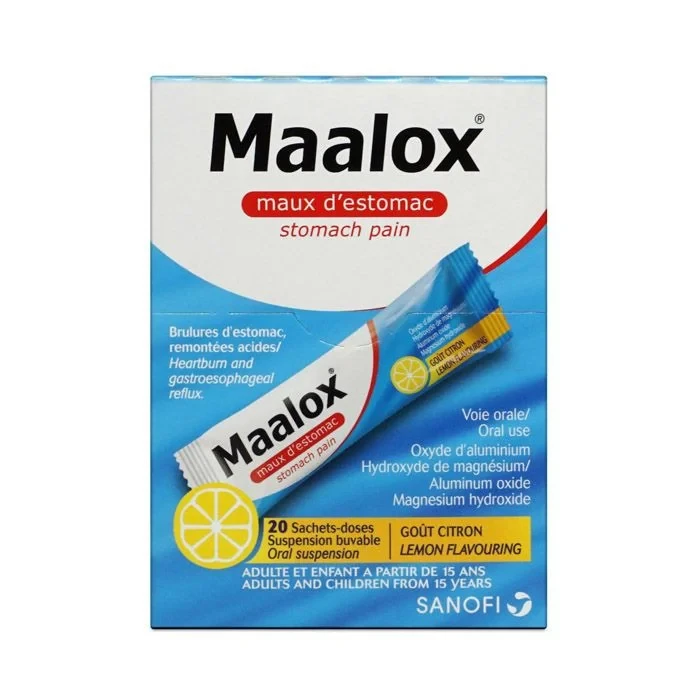 Maalox Oral Suspension Sachets 20'S