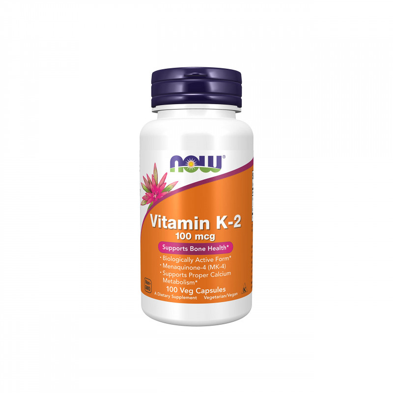NOW VITAMIN K-2 100MCG 100'S