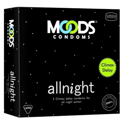 Moods Allnight Condoms 3'S