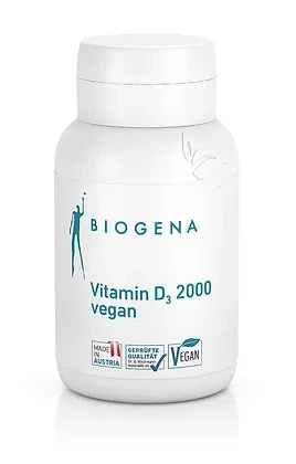 BIOGENA Vitamin D3 2000 vegan 60 Capsules | MEDILIFE-PHARMACY-ONLINE-UAE