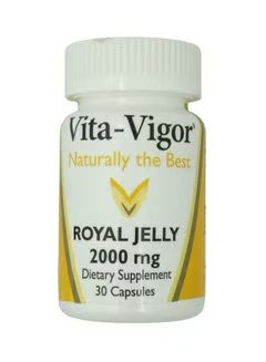 Vita-Vigor Royal Jelly 2000 Mg Capsules 30'S