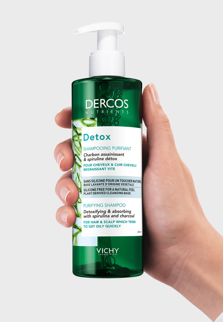 VICHY-DERCOS NUTRIENTS-Detox Shampoo-250 ML