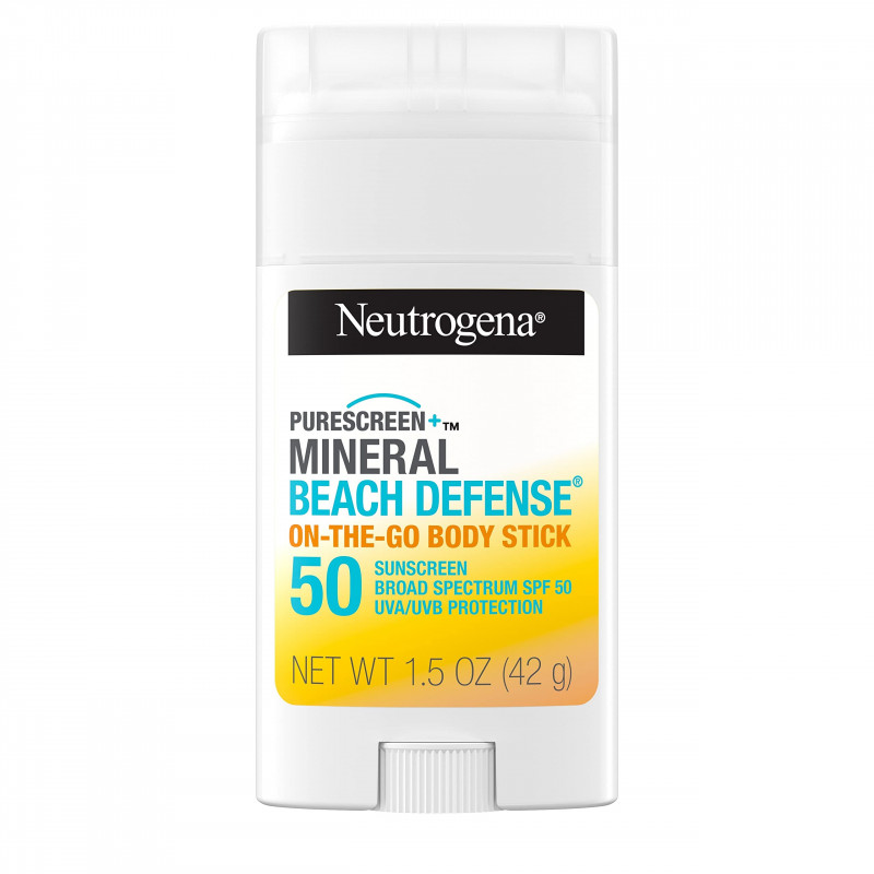 Neutrogena Purescreen+™ Mineral Beach Defense On-The-Go Body SPF 50 Stick 42 gm