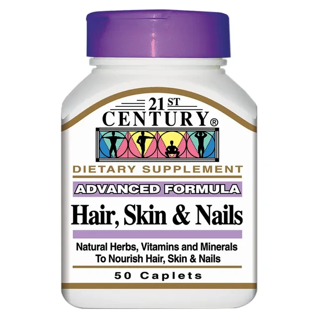 21 st Century Hair,Skin & Nails Caplets 50'S