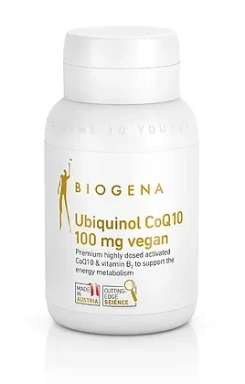 BIOGENA Ubiquinol Co Q 10 vegan Gold 100 mg 60 Capsules