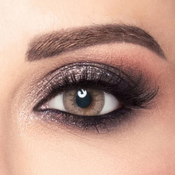 Amara - Brown Gold  2 Lenses - Monthly