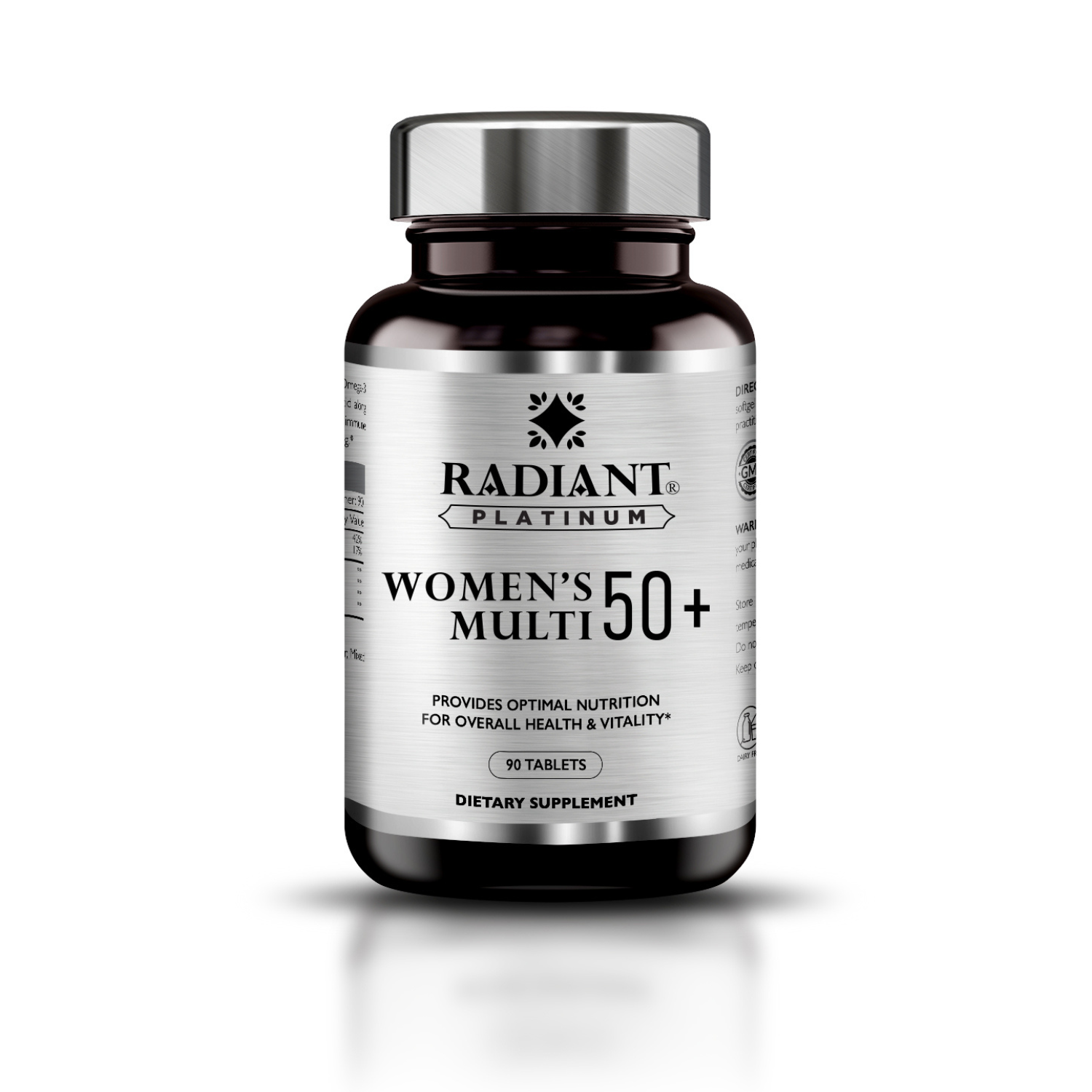 Radiant Platinum Multivitamin Womens 50+ Tab 90s