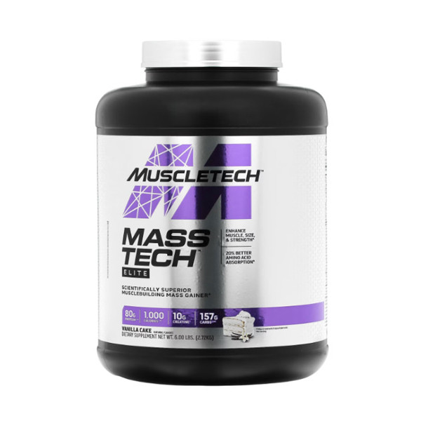 Muscle Tech Mass Tech Elite Vanilla Cake 6 LBS
