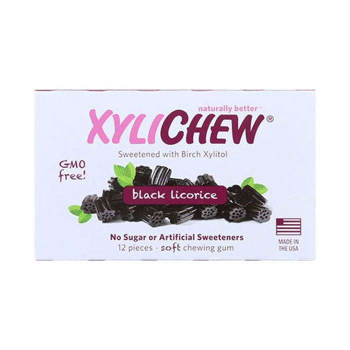 Xylichew Gum Licorice 12 Count