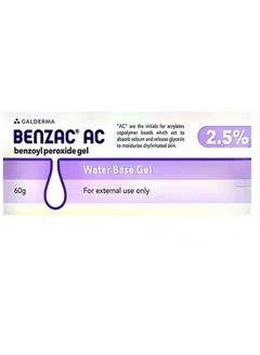 Benzac Ac 2.5% Gel 60 gm