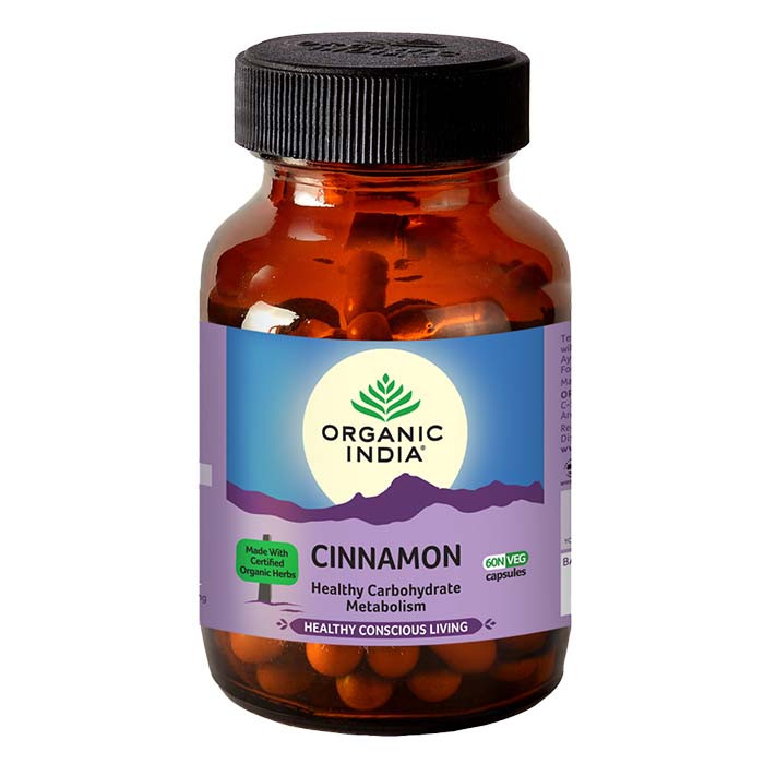 Organic India Cinnamon Capsule 90's