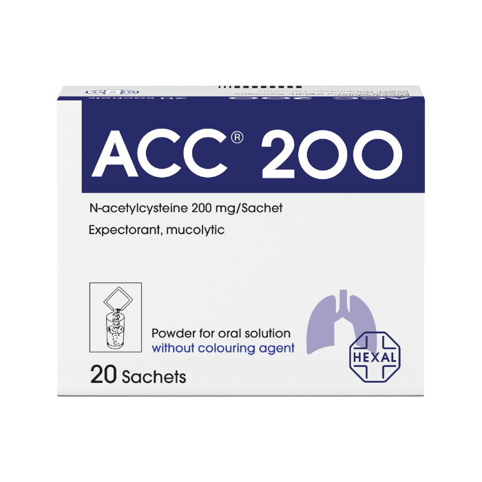 Acc 200 Oral Solution Powder 3g Sachet 20’s