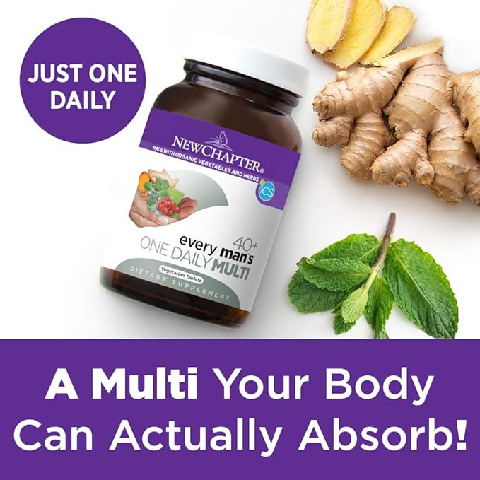 NewChapter 40+ Every Man's One Daily Multi 24s