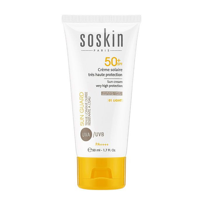 Soskin (SPF 50+) Sun Cream Protection 01 Light 50 ml