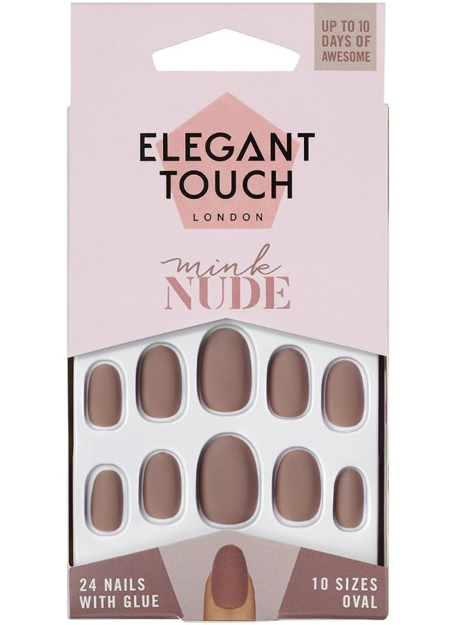 ELEGANT TOUCH Mink, Nude Nails Collection