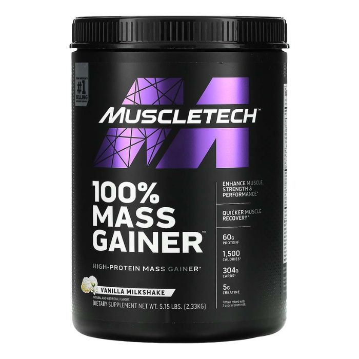 Muscle Tech 100% Mass Gainer Vanilla Milkshake 5.15 LBS | MEDILIFE ...