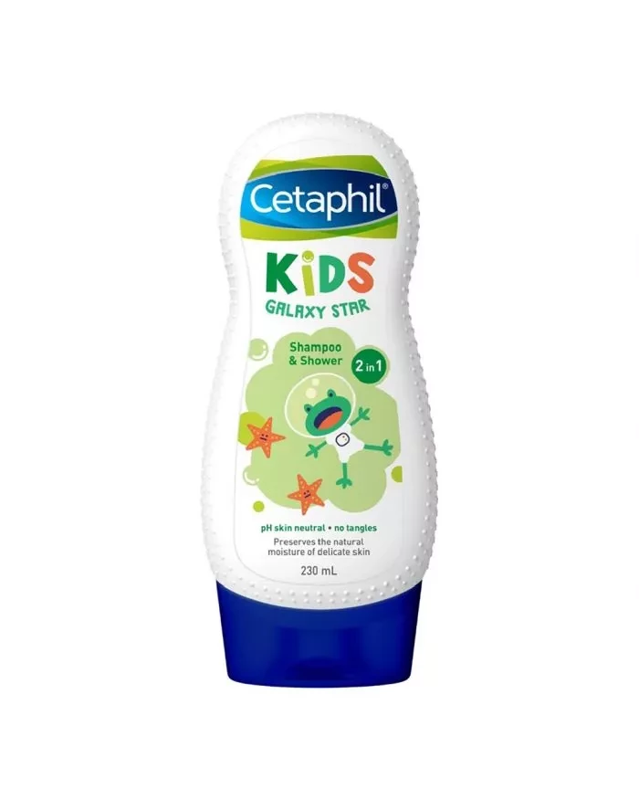 Cetaphil Kids Galaxy Star 2 In 1 Shampoo & Shower Gel 230 ml