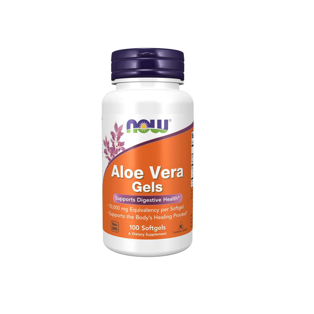 NOW ALOE VERA 10,000 MG SOFT GELS 100'S