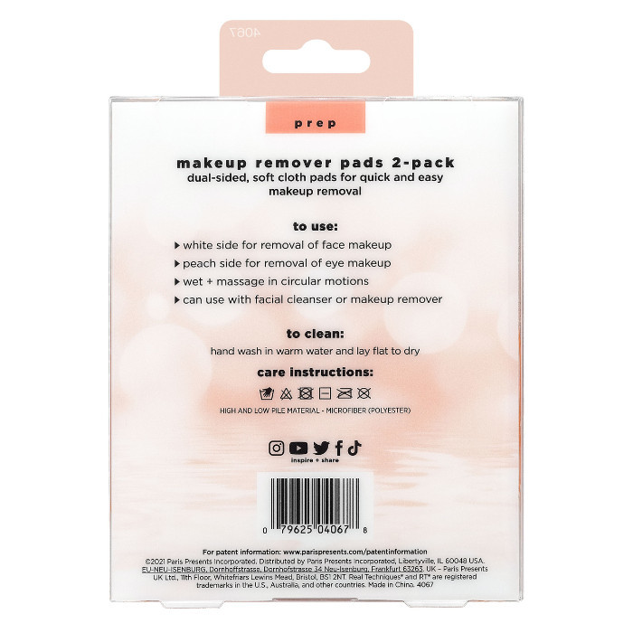 Real Techniques Reusable Makeup Remover Pads 2s