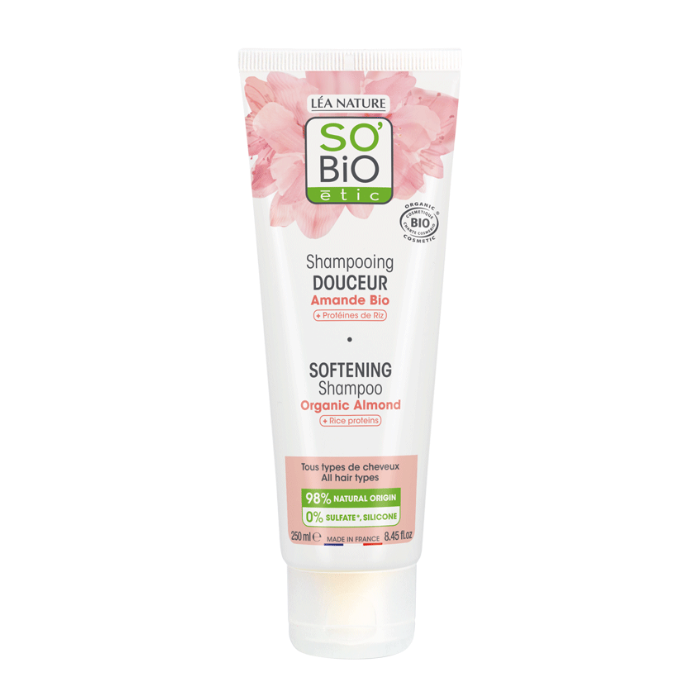 So Bio Etic Organic Almond Soft Hair Shampoo 250ml