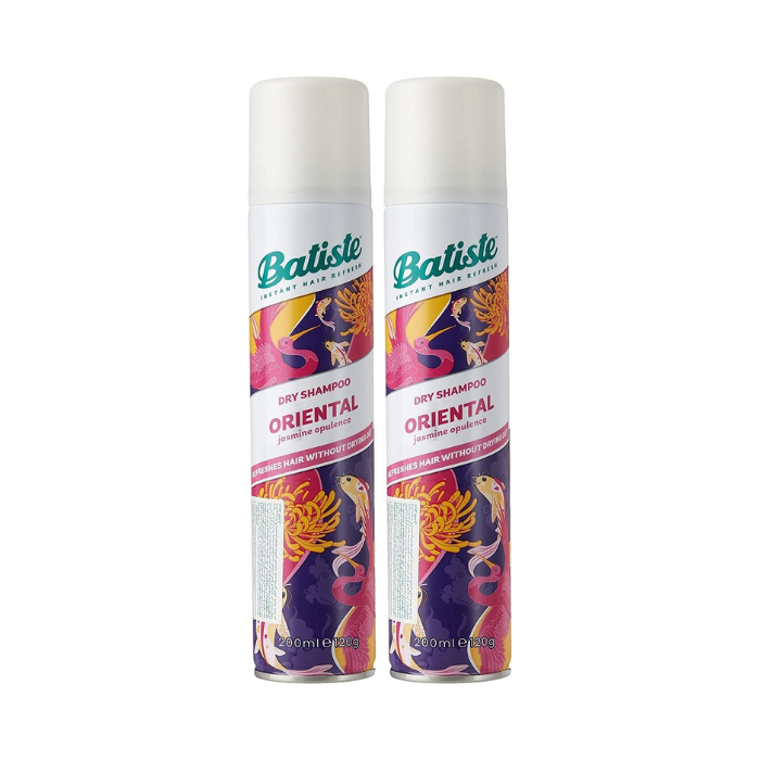 Batiste  200ml  Dry Shampoo Oriental Twin Pack Promo
