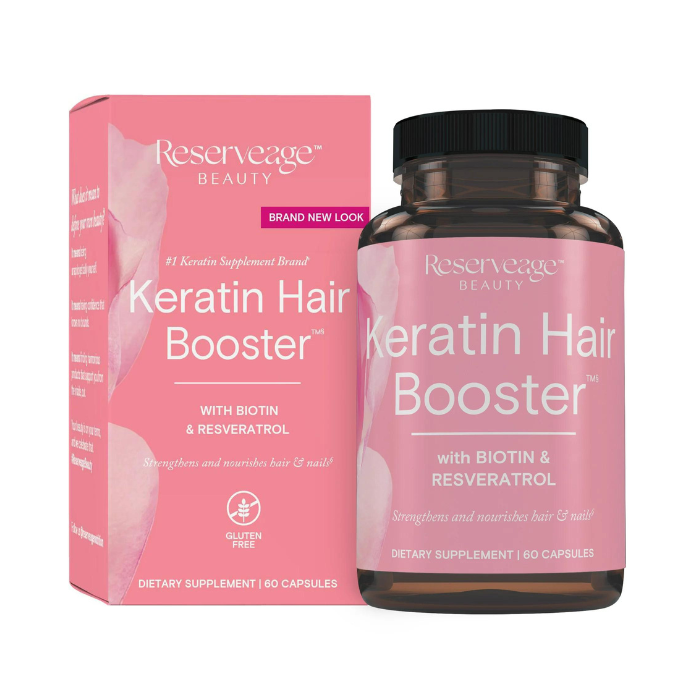 Reserveage Keratin Hair Booster Capsules 60s