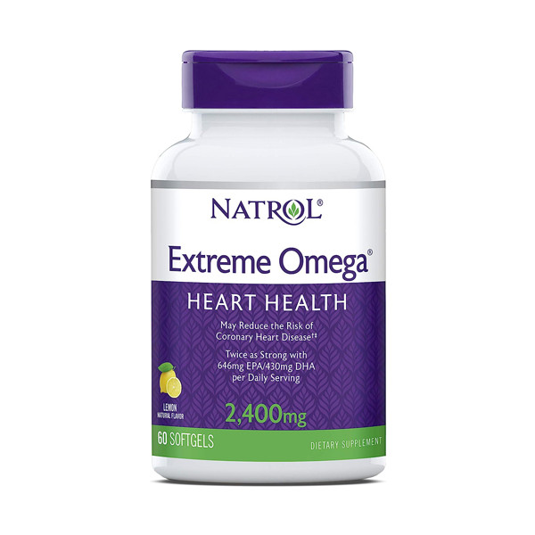 Natrol Extreme Omega 2400Mg 60 Softgels