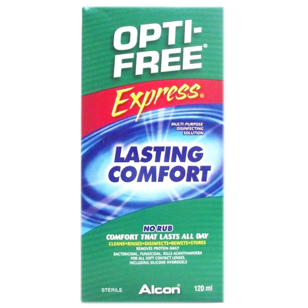 OPTI-FREE EXPRESS MULTI PURPOSE SOLUTION 120 ML
