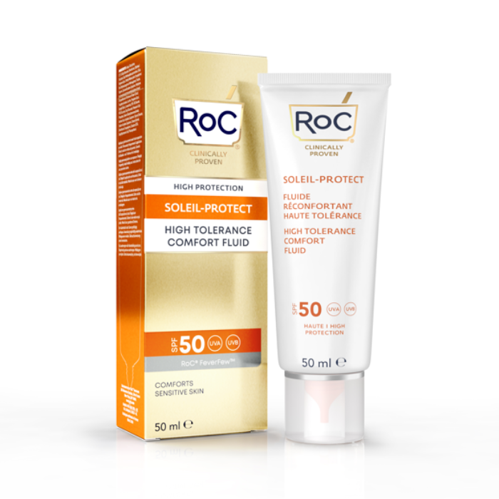 Roc Soleil-Protect High-Tolerance Comfort Fluid (Spf50) 50ml