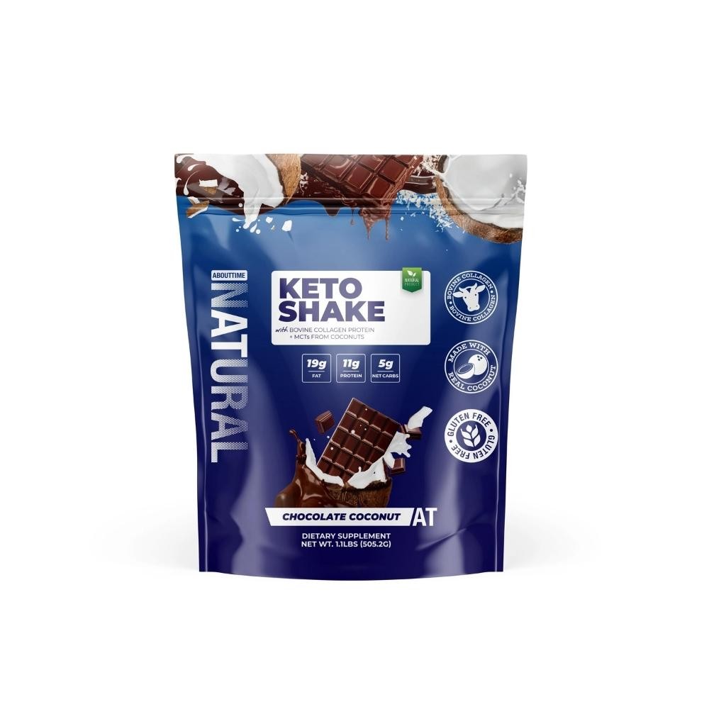 About Time Keto Shake Chocolate Coconut