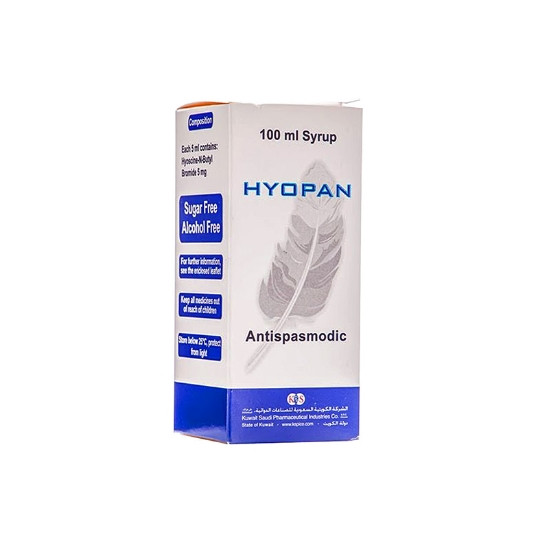HYOPAN ANTISPASMODIC 100ML SYRUP