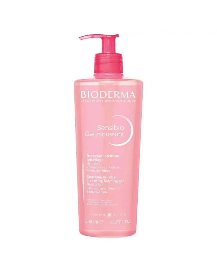 Bioderma Sensibio Soothing Micellar Cleansing Foaming Gel 500 ml