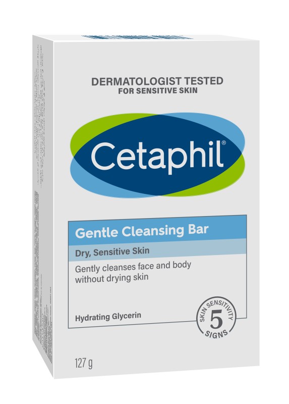 Cetaphil Gentle Antibacterial Cleansing Bar 127g