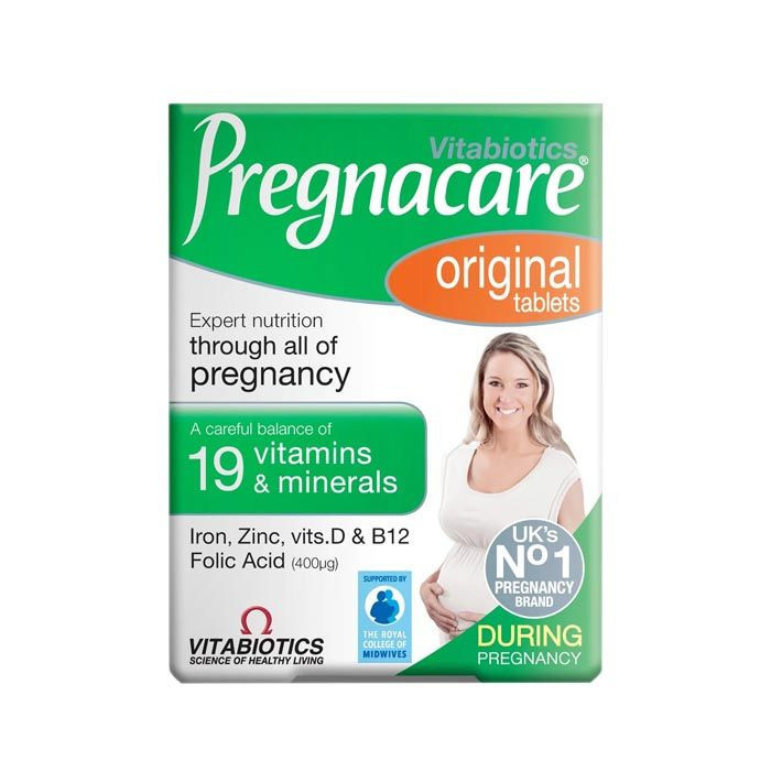 VITABIOTICS PREGNACARE ORIGINAL TABLETS 30'S