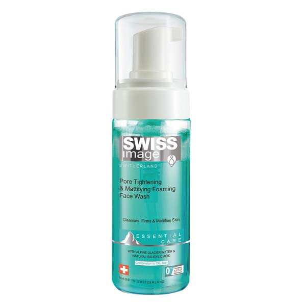 Swiss Image Essential Care Pore Tightening & Mattifying Foaming Face Wash For Combination To Oily Skin Types 150 ML
