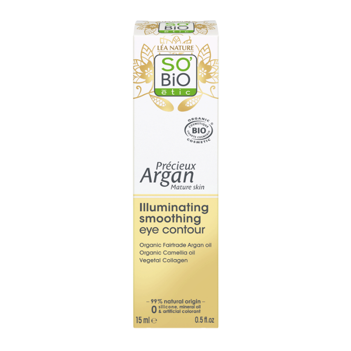So Bio Etic Organic Argan Smoothing Eye Contour 15ml