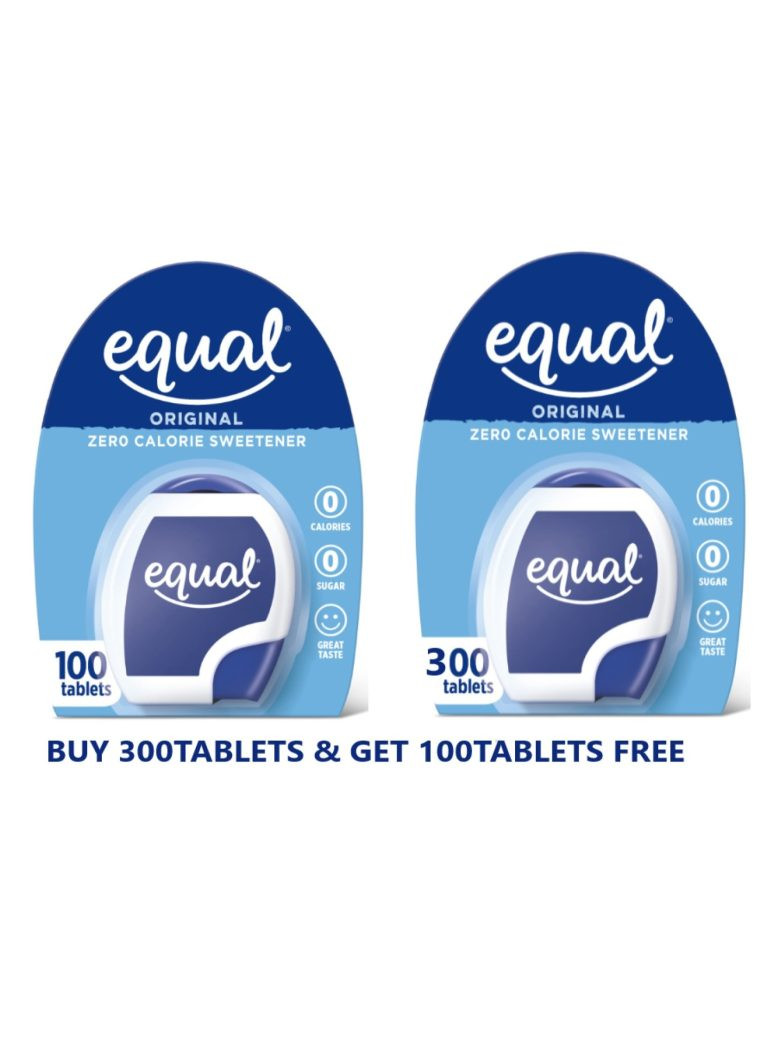 Equal Original Sweetener 300Tablets + 100tablets