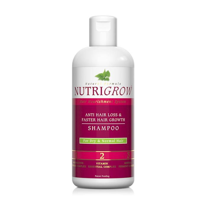 Nutrigrow Anti Hair Loss & Faster 300 ml Hair Growth Shampoo 4 Dry & Normal Hair